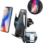 Carregador Veicular Wireless Charger Por Indução Qi Smart