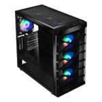 Gabinete Liketec Zeus RGB LED MID Tower ATX Preto - Triplo XXX - Imagem 3