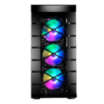 Gabinete Liketec Zeus RGB LED MID Tower ATX Preto - Triplo XXX - Imagem 2