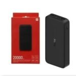 Carregador Portátil - Power Bank - Xiaomi - 20000 Mah Preta