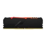 Memória Kingston Fury Beast, RGB, 16GB, 3200MHz, DDR4, CL16, Preto - KF432C16BBA/16 - Imagem 2