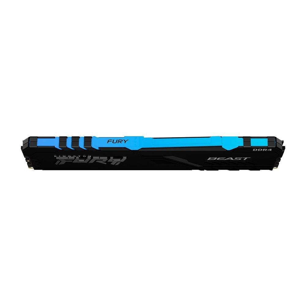 Memória Kingston Fury Beast, RGB, 16GB, 3200MHz, DDR4, CL16, Preto - KF432C16BBA-16 (5) Memória Kingston Fury Beast, RGB, 16GB, 3200MHz, DDR4, CL16, Preto - KF432C16BBA/16 - Imagem 5