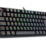 Teclado Magnético Gamer Kumara Pro Rgb Switch Red