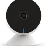Câmera Inteligente Wi-Fi, Sensor de Movimento e visão noturna, Compatível com Alexa Echo Show, Steck, Branca