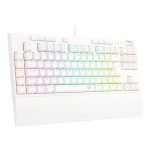 Teclado Óptico Mecânico Redragon Broadsword Pro, RGB, Switch Red, ABNT2, Branco - K588W-RGB-PRO (PT-RED) - Imagem 3