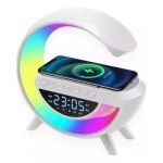 Luminária G Speaker Bt-3401, RGB, LED, Caixa Som Bluetooth, Carregamento Por Indução - Imagem 2