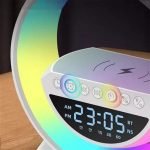 Luminária G Speaker Bt-3401, RGB, LED, Caixa Som Bluetooth, Carregamento Por Indução - Imagem 3