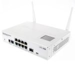 Roteador Cloud Switch Series Mikrotik CRS 109 CRS109-8G-1S-2HND-IN