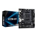 Placa-Mãe AsRock A520M-HVS, AMD AM4, mATX, DDR4 - 90-MXBE60-A0UAYZ