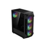 Gabinete Gamer Gamdias Aura GC1 Elite, Vidro Temperado, ATX, Mid Tower, RGB, Com 4 Fans, Sem Fonte, Black - Imagem 2