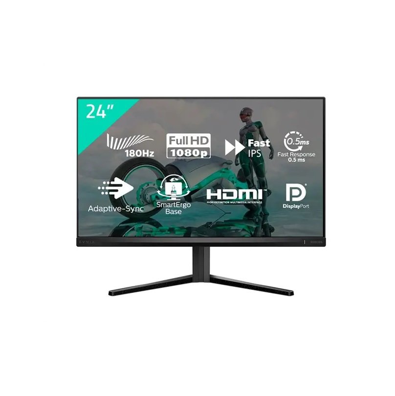 monitor 1 Monitor Gamer Philips Evnia 24" 180hz 0,5ms Ips 24M2N3200L - Imagem 1