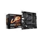 Placa Mãe Gigabyte A520M DS3H, Chipset A520, AMD AM4, mATX, DDR4