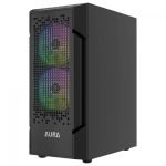 Gabinete Gamer Gamdias Aura GC7 ARGB, Vidro Temperado, ATX, Mid Tower, Com 3 Fans, Sem Fonte, Preto - Imagem 3