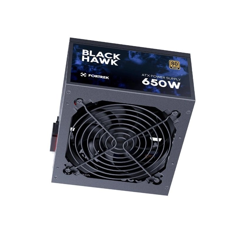 fonte 4 Fonte Fortrek Black Hawk, 650W, 80 Plus Bronze, ATX, Sem cabo, Preta - 83589 - Imagem 4