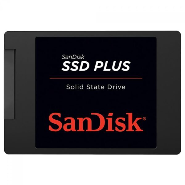 SSD SanDisk Plus, 1TB, Sata III, Leitura 535MB/s e Gravação 350MB/s, SDSSDA-1T00-G27