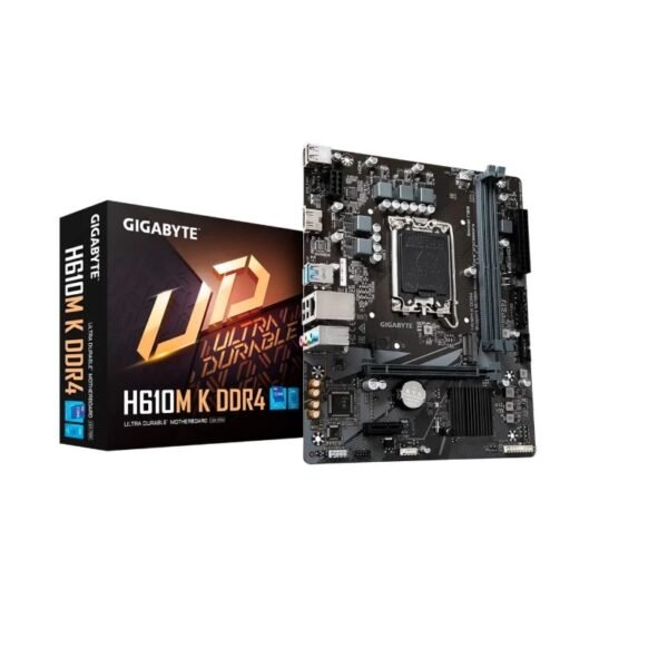 Placa Mãe Gigabyte H610M K DDR4, Intel LGA 1700, Micro ATX, DDR4, HDMI, M.2