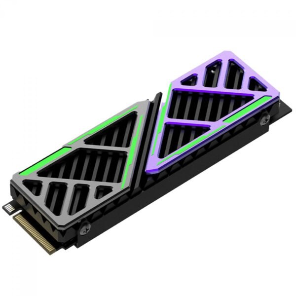 SSD Hiksemi Future X 512GB com Dissipador Heatsink, M.2 2280 NVMe, Gen 4X4, Leitura 7450 MB/s e Gravação 4200 MB/s, HS-SSD-FUTUREX 512G