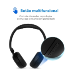 PHILIPS, Headphone Bluetooth, TAH2209, Até 25 horas de bateria, Preto - Imagem 4