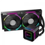 Water Cooler Kalkan Delta 240 ARGB, 240mm, Wireless, Intel-AMD, Preto, KLK00050 - Imagem 3