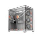 Gabinete Gamer Forcefield MAX White GHOST - GFFMAXWG - PCYES