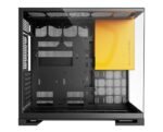 Gabinete Gamer Geometric Future Model 5, Sem Fans, Preto e Amarelo - Imagem 2