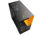 Gabinete Gamer Geometric Future Model 5, Sem Fans, Preto e Amarelo - Imagem 3