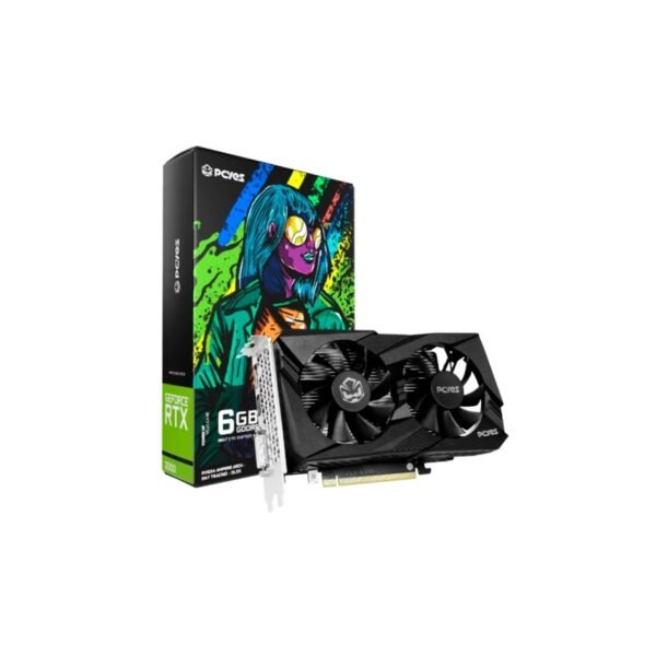 Placa de Vídeo PcYes Nvidia Geforce Rtx 3050 6Gb Gddr6 96Bits - Pvpcr30506Gb2F
