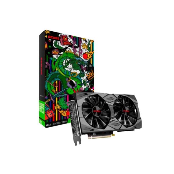 Placa De Video Pcyes Nvidia Geforce, Rtx 3060, 12GB, DDR6, 192 Bit, Graffiti Series, FULL Size, Dual Fan - Pgs3060fs192