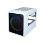 Gabinete Gamer MicroCraft CG-04RC Branco c/ 1Fan 5cor 200mm