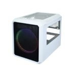 Gabinete Gamer MicroCraft CG-04RC Branco c/ 1Fan 5cor 200mm