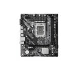 Placa Mãe ASRock H610M-HVS/M.2 R2.0, Chipset H610, Intel LGA 1700, mATX, DDR4, 90-MXBJJ0-A0BAY1Z - Imagem 2