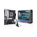 Placa Mãe Asus B650M-AYW WIFI, Chipset B650, AMD AM5, mATX, DDR5, 90MB1KI0-M0EAY0