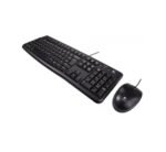 Combo Teclado e Mouse Logitech MK120 1000DPI Black ABNT2 920-004429