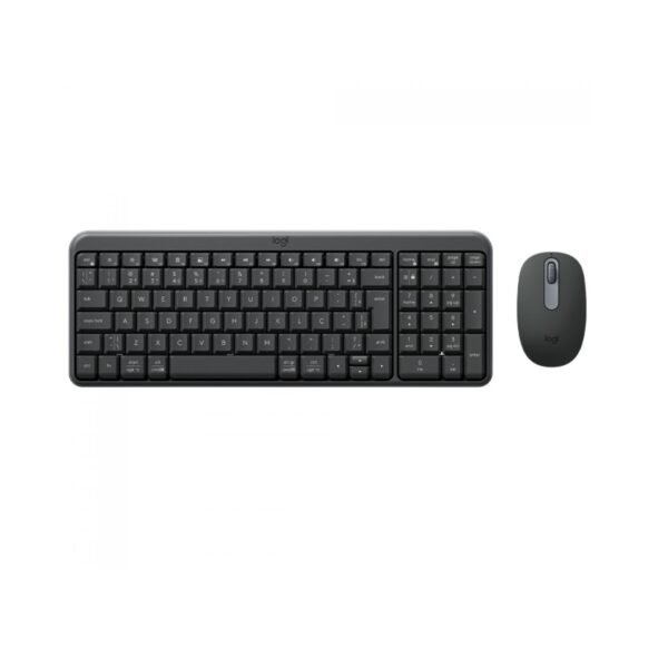 Combo Teclado e Mouse Logitech MK250, ABNT2, Bluetooth, Grafite, 920-013516