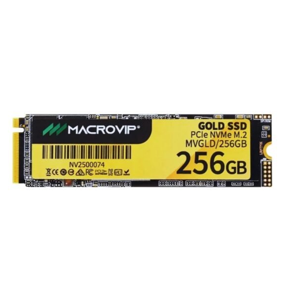 SSD M.2 Nvme 256gb Macrovip Gold 2100mb/s PCie Gen 3x4